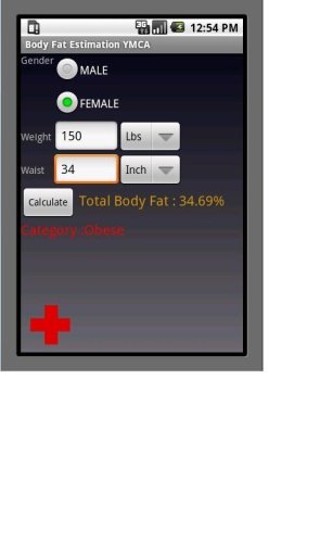 Body Fat Estimation YMCA截图7