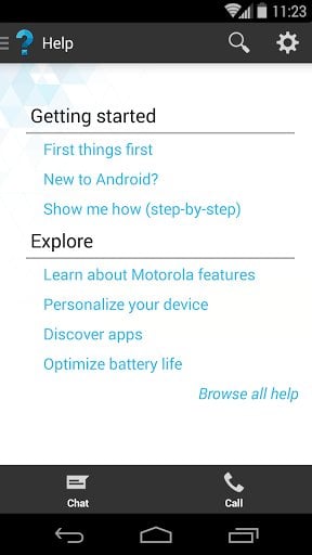 Motorola Help截图3