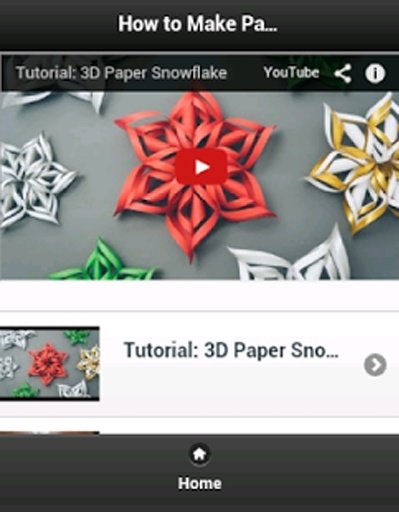 How to Make Paper Snowflakes截图1