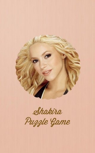 Shakira Puzzle Game HD截图8