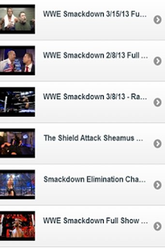 WWE Smackdown Videos截图1