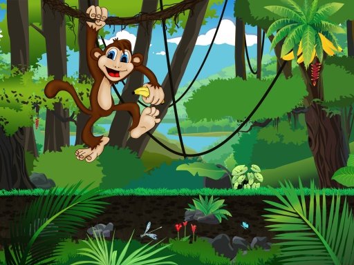 Monkey Magic Banana Run截图1