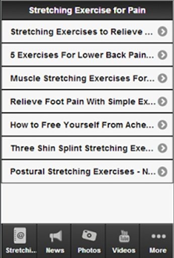 Stretching Exercise for Pain截图6