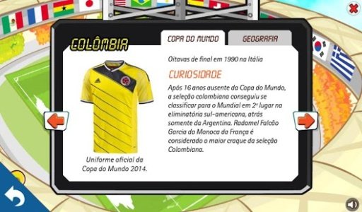 Pa&iacute;ses da Copa 2014截图7