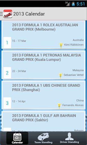 Formula 1 Race截图1