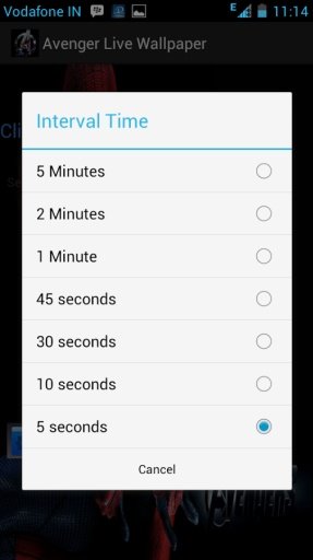 Avenger Live Wallpaper截图6