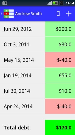 Debt Note截图4