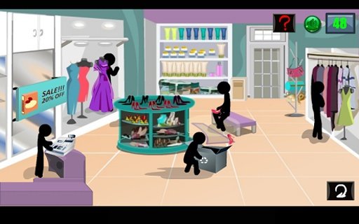 Stickman Death Shopping截图5