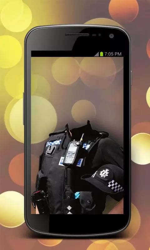 Police Suit Camera Photo Maker截图5