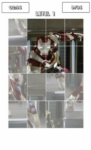 Iron Man Advance Puzzle Game截图5