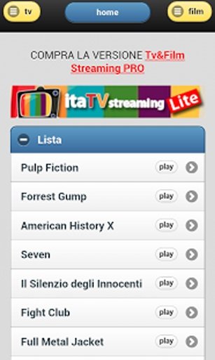 Tv &amp; Film Streaming Lite截图7