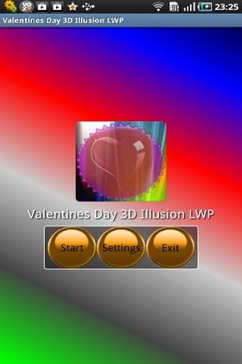 Valentines Day 3D Illusion LWP截图1