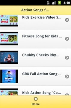 Action Songs for Kids截图