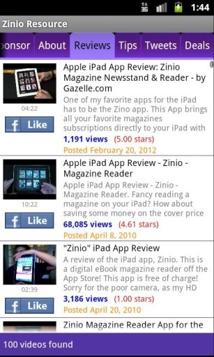 Zinio Resource Guide截图4