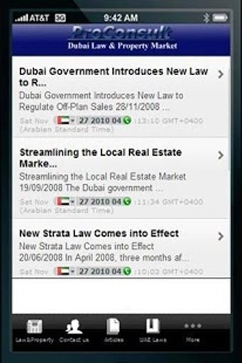 Dubai Law by ProConsult截图1