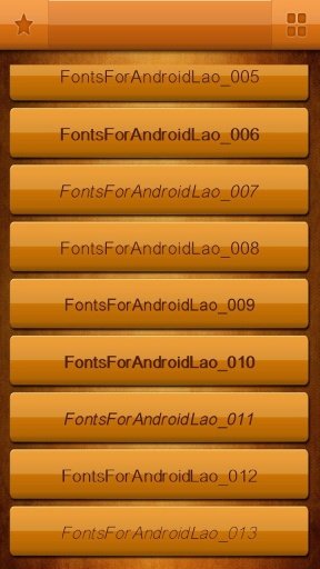 Laos Fonts Free Samsung S3截图5