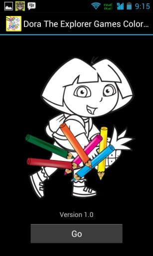 Dora The Explorer Games Coloring截图4