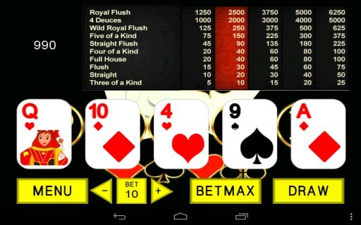 King &amp; Jocker Video Poker截图2