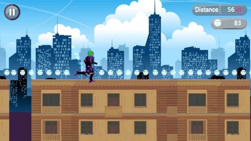 Avenger Iron Hero Rooftop Run截图2