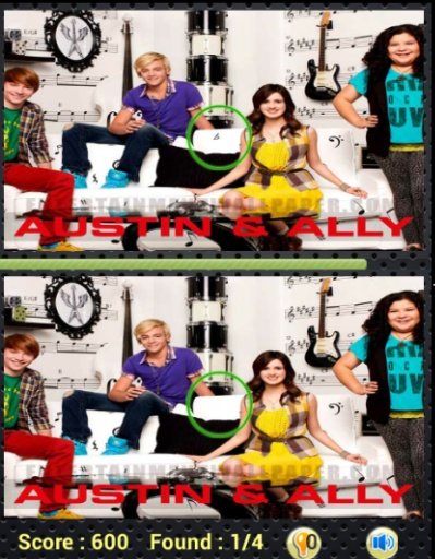 Austin And Ally Different Game截图1