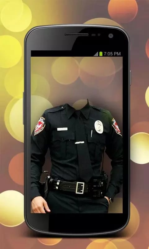 Police Suit Camera Photo Maker截图1