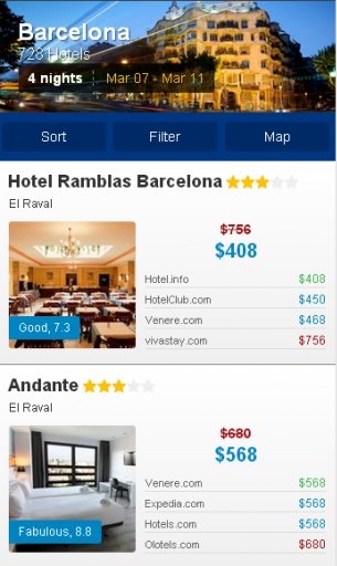 Booking Hotel Deals截图1