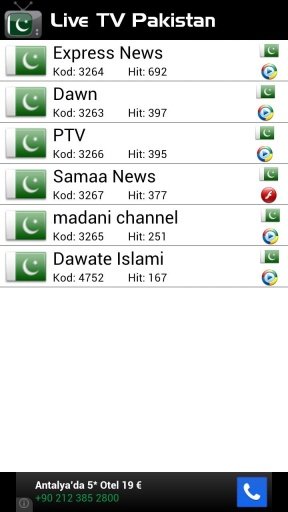 Live TV Pakistan截图3