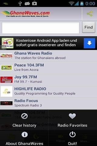 Ghana Radio Stations & News截图1