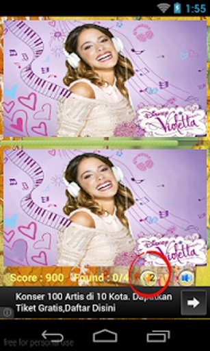 Violetta Spot The Difference截图2