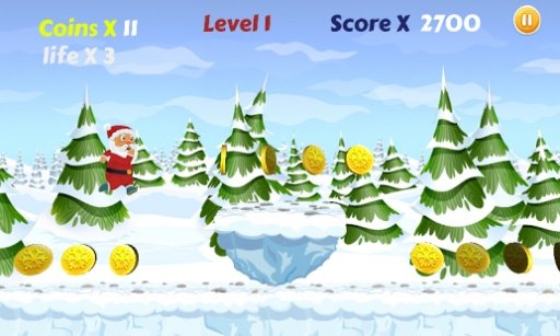 Santa Run: Free Christmas Game截图8