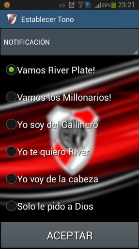 River Plate Ringtones Hinchada截图2