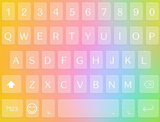 Silk Multicolor Emoji Keyboard截图5