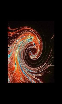 Galaxy Note2 Flame Wallpaper截图