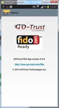 Go-Trust FIDO截图