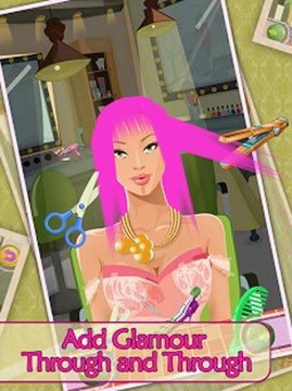 Hair Salon Story Kids截图