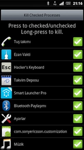 Fast Task Killer - Advanced截图1