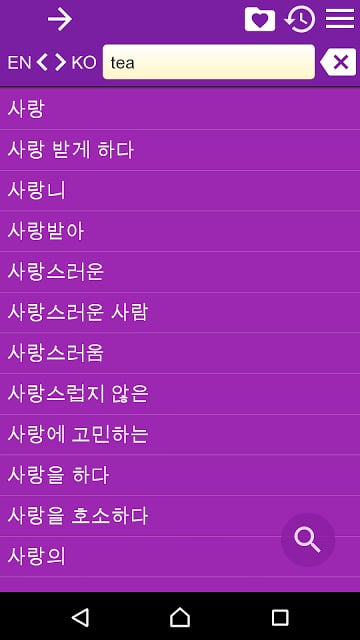 English Korean Dictionary Free截图2
