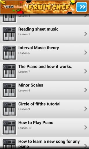 Learn How To Play Piano截图1