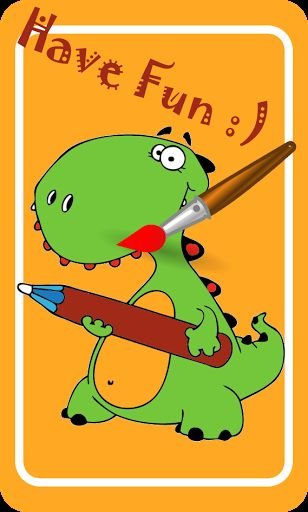 cartoon kid coloring book app截图6