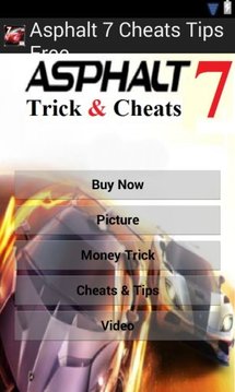 Asphalt 7 Cheats &amp; Trick Funny截图