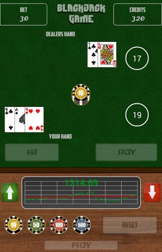 Blackjack Game截图2