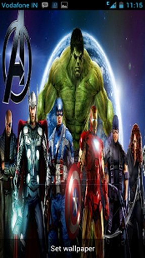 Avenger Live Wallpaper截图1