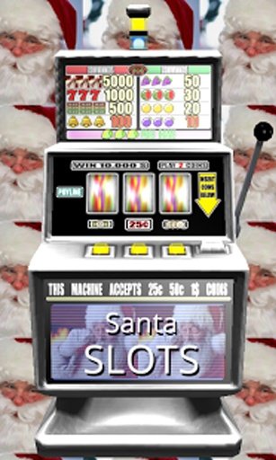 3D Santa Slots - Free截图2