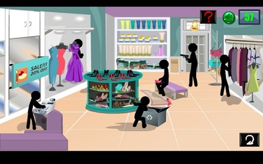 Stickman Death Shopping截图3