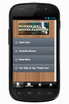 Recover Wi-Fi Router Password截图