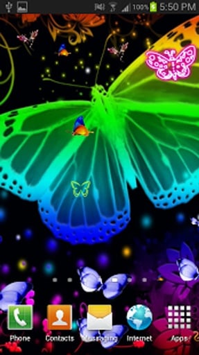 Falling Butterflies 3D LWP截图2