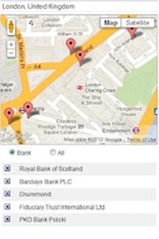 搜索银行 Bank Finder截图1