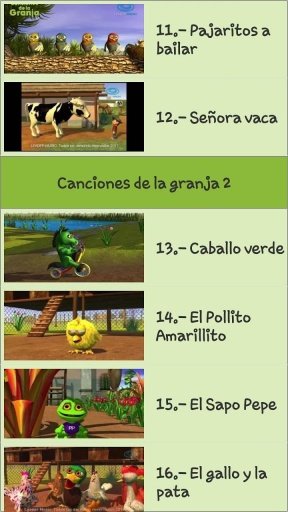 Canciones de la granja TV截图4