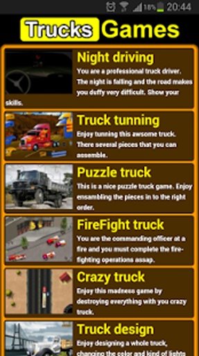 Trucks Games截图1