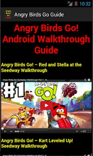 Guide Cheats Angry Birds Go截图10